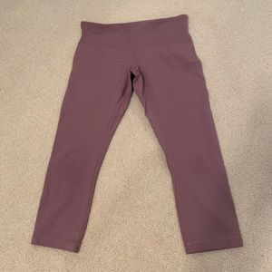 Lululemon Cropped Leggings - Wunder Under